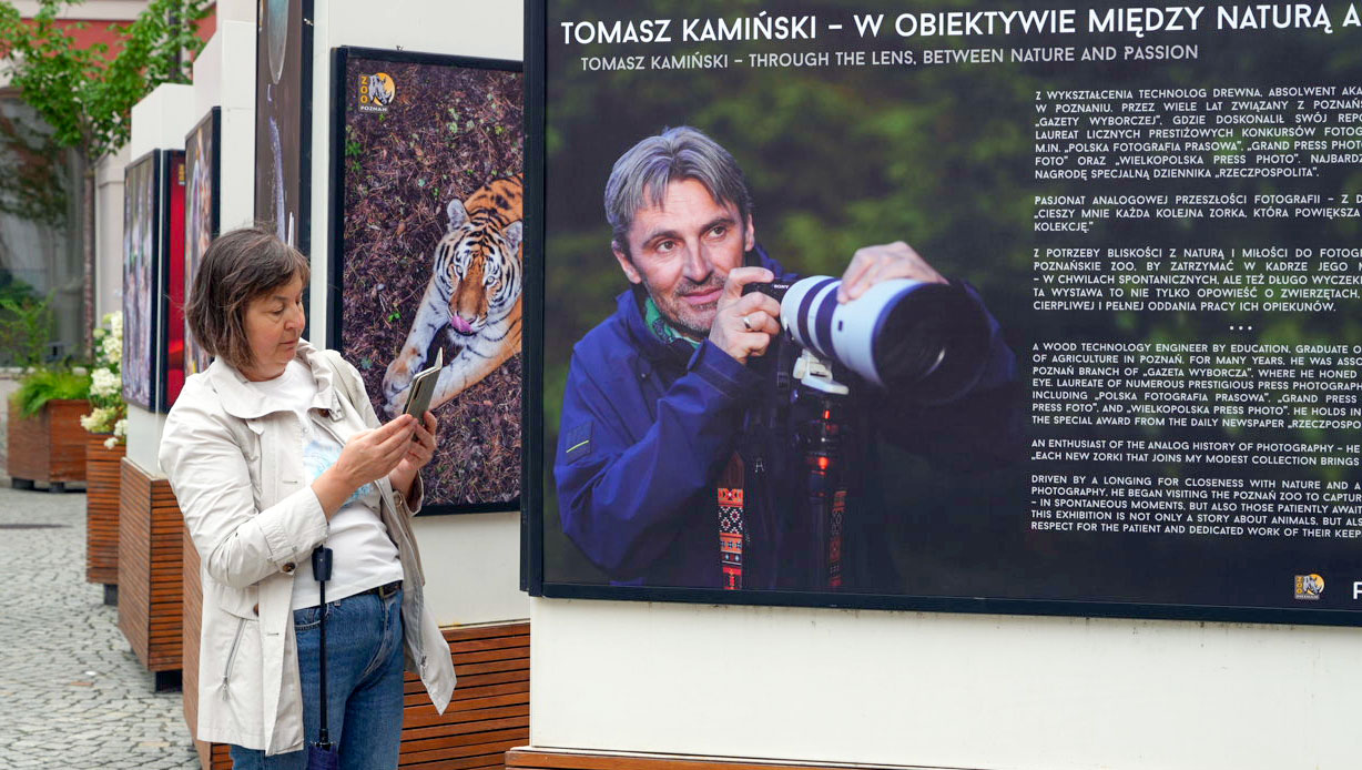 "W obiektywie między naturą a pasją" - wystawa zdjęć Tomka Kamińskiego