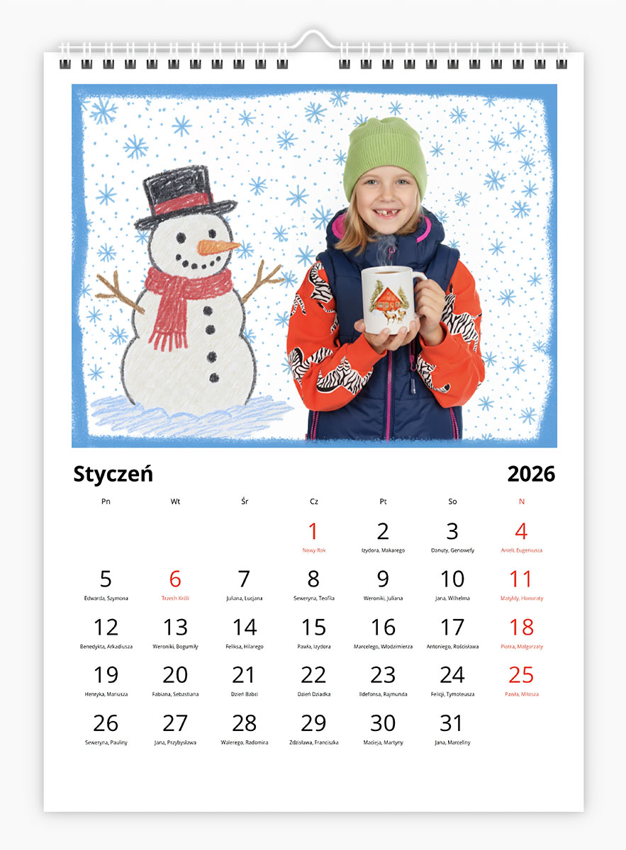  "Rok z mojej bajki" – kalendarz z duszą i kredką